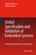 Cover: Global Specification and Validation of Embedded Systems - Springer