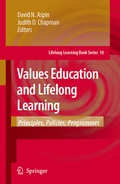 Cover: Values Education and Lifelong Learning - Springer