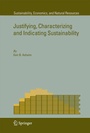 Cover: Justifying, Characterizing and Indicating Sustainability - Springer