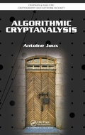 Cover: Algorithmic Cryptanalysis - Chapman & Hall/CRC