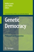 Cover: Genetic Democracy - Springer