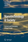 Cover: Nanotechnology & Society - Springer