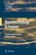 Cover: Nanotechnology & Society - Springer