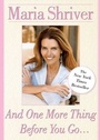 Cover: And One More Thing Before You Go... - Free Press