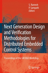 Enlarge image Cover: Next Generation Design and Verification Methodologies for Distributed Embedded Control Systems - Springer