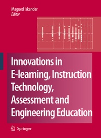 Enlarge image Cover: Innovations in E-learning, Instruction Technology, Assessment and Engineering Education - Springer