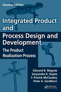 Enlarge image Cover: Integrated Product and Process Design and Development - CRC Press