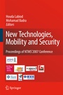 Cover: New Technologies, Mobility and Security - Springer
