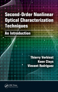 Abbildung von: Second-order Nonlinear Optical Characterization Techniques - CRC Press