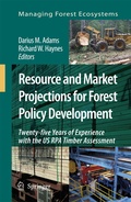 Cover: Resource and Market Projections for Forest Policy Development - Springer