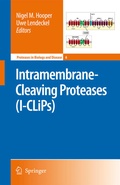 Cover: Intramembrane-Cleaving Proteases (I-CLiPs) - Springer