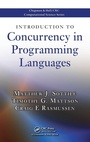 Cover: Introduction to Concurrency in Programming Languages - Chapman & Hall/CRC