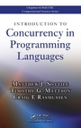 Cover: Introduction to Concurrency in Programming Languages - Chapman & Hall/CRC