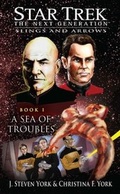 Cover: Star Trek: The Next Generation: A Sea of Troubles - Pocket Books