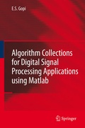 Cover: Algorithm Collections for Digital Signal Processing Applications Using Matlab - Springer