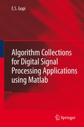 Cover: Algorithm Collections for Digital Signal Processing Applications Using Matlab - Springer