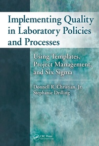 Abbildung von: Implementing Quality in Laboratory Policies and Processes - CRC Press