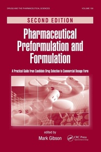Enlarge image Cover: Pharmaceutical Preformulation and Formulation - CRC Press