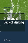 Cover: Differential Subject Marking - Springer