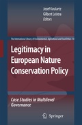 Cover: Legitimacy in European Nature Conservation Policy - Springer