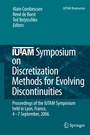 Cover: IUTAM Symposium on Discretization Methods for Evolving Discontinuities - Springer