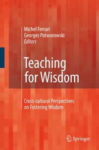 Enlarge image Cover: Teaching for Wisdom - Springer