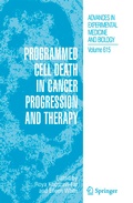 Cover: Programmed Cell Death in Cancer Progression and Therapy - Springer