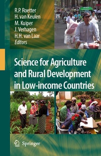 Enlarge image Cover: Science for Agriculture and Rural Development in Low-income Countries - Springer