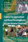 Cover: Science for Agriculture and Rural Development in Low-income Countries - Springer