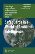 Cover: Safeguards in a World of Ambient Intelligence - Springer