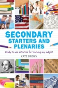 Cover: Secondary Starters and Plenaries - Bloomsbury Education