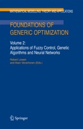 Cover: Foundations of Generic Optimization - Springer