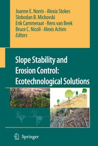 Abbildung von: Slope Stability and Erosion Control: Ecotechnological Solutions - Springer