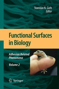 Enlarge image Cover: Functional Surfaces in Biology - Springer