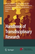 Cover: Handbook of Transdisciplinary Research - Springer