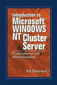 Abbildung von: Introduction to Microsoft Windows NT Cluster Server - CRC Press