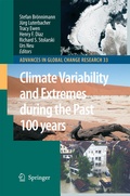 Cover: Climate Variability and Extremes during the Past 100 years - Springer