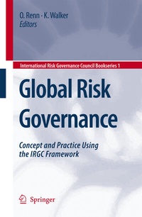 Enlarge image Cover: Global Risk Governance - Springer