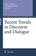 Cover: Recent Trends in Discourse and Dialogue - Springer