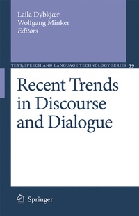 Abbildung von: Recent Trends in Discourse and Dialogue - Springer