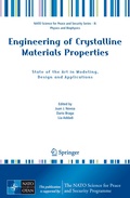 Cover: Engineering of Crystalline Materials Properties - Springer