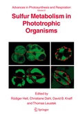 Cover: Sulfur Metabolism in Phototrophic Organisms - Springer
