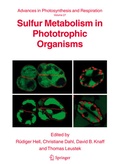 Cover: Sulfur Metabolism in Phototrophic Organisms - Springer