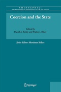 Cover: Coercion and the State - Springer
