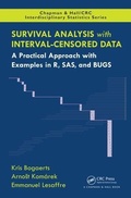 Cover: Survival Analysis with Interval-Censored Data - Chapman & Hall/CRC