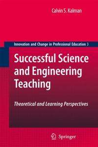 Enlarge image Cover: Successful Science and Engineering Teaching - Springer