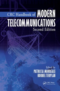 Enlarge image Cover: CRC Handbook of Modern Telecommunications - CRC Press