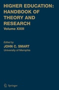 Cover: Higher Education: Handbook of Theory and Research - Springer