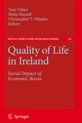 Cover: Quality of Life in Ireland - Springer