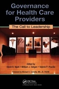 Cover: Governance for Health Care Providers - Productivity Press